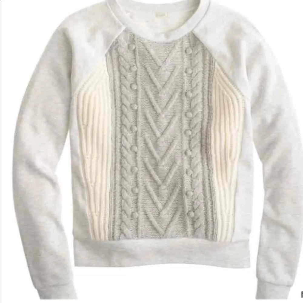J.crew Part pom-pom sweater